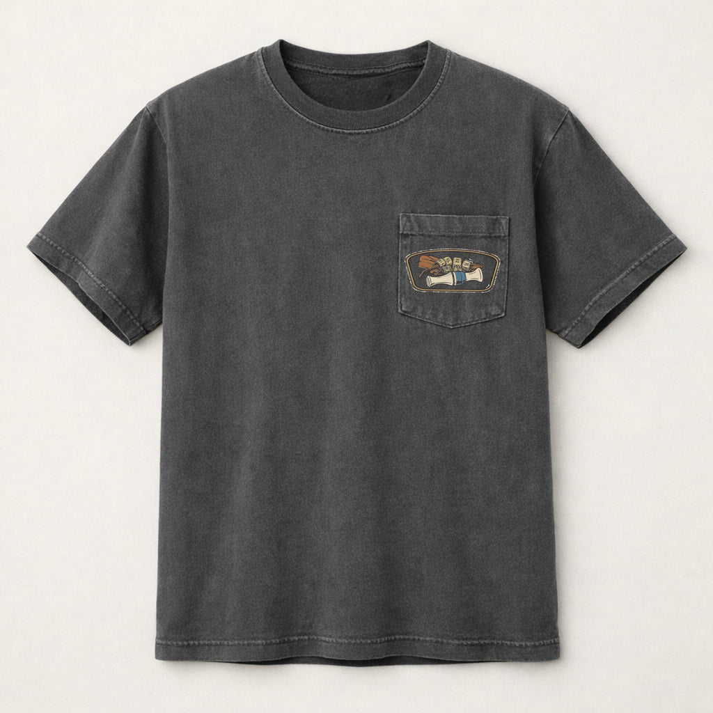 Callin Woodie Pocket Tee